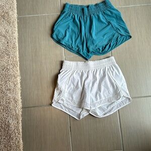 2 pairs athleta shorts